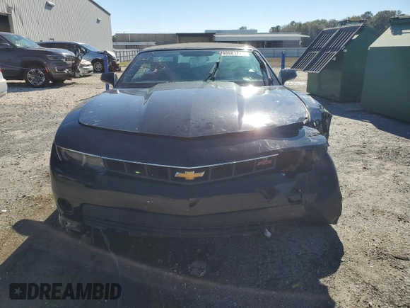 2015 Chevrolet Camaro LT with VIN 2G1FF3D36F9157554, listed as a Copart auction lot 88681225 with 103,397 mi miles and Salvage Title. Bid and sale history available at carsss.com. Image 5.