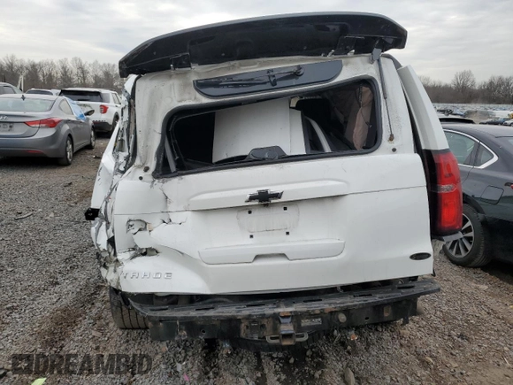 2015 Chevrolet Tahoe LT z VIN 1GNSKBKC7FR617932, wystawiony jako Copart lot #46421625 z przebiegiem Nie podano mil oraz Szkoda całkowita • Salvage title. Historia ofert i sprzedaży dostępna na DreamBid. Obrazek 6.