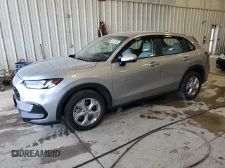 2024 Honda HR-V LX with VIN 3CZRZ2H37RM701002, listed as a Copart auction lot 63995515 with 63,675 mi miles and Salvage title. Bid and sale history available at DreamBid. Image 1.