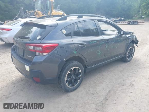 2021 Subaru Crosstrek with VIN JF2GTAAC5M9314296, listed as a IAAI auction lot 42502035 with 40,663 mi miles and . Bid and sale history available at DreamBid. Image 4.