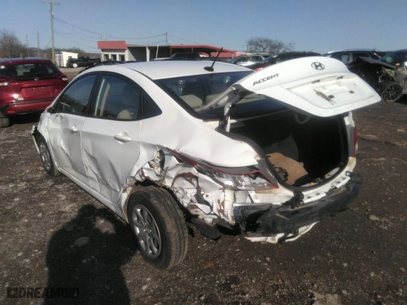 2014 Hyundai Accent GLS with VIN KMHCT4AEXEU669197, listed as a IAAI auction lot 36165921 with 94,315 mi miles. Bid and sale history available at carsss.com. Image 3.