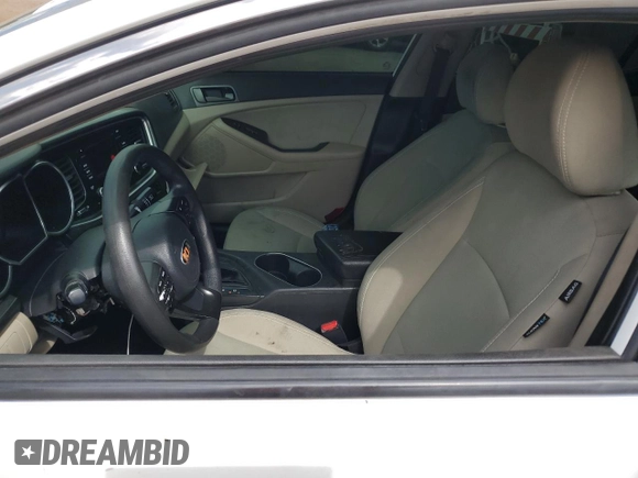 2015 Kia Optima LX with VIN 5XXGM4A77FG363571, listed as a Copart auction lot 57318565 with 113,324 mi miles and Salvage title. Bid and sale history available at DreamBid. Image 7.