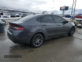 2016 Dodge Dart SXT with VIN 1C3CDFBB9GD607380, listed as a Copart auction lot 45717685 with 88,984 mi miles and Salvage Title. Bid and sale history available at carsss.com. Image 3.