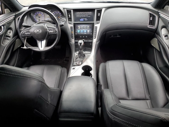 2017 Infiniti Q60 Premium with VIN JN1EV7EL1HM553380, listed as a Copart auction lot 64293185 with 117,258 mi miles and Clean title. Bid and sale history available at DreamBid. Image 8.