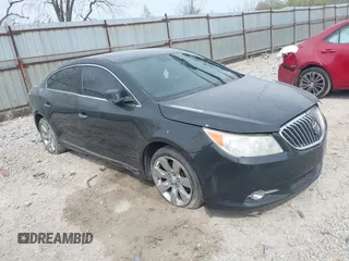 2013 Buick LaCrosse Leather with VIN 1G4GC5E37DF292377, listed as a IAAI auction lot 42062015 with 233,696 mi miles. Bid and sale history available at carsss.com. Image 1.