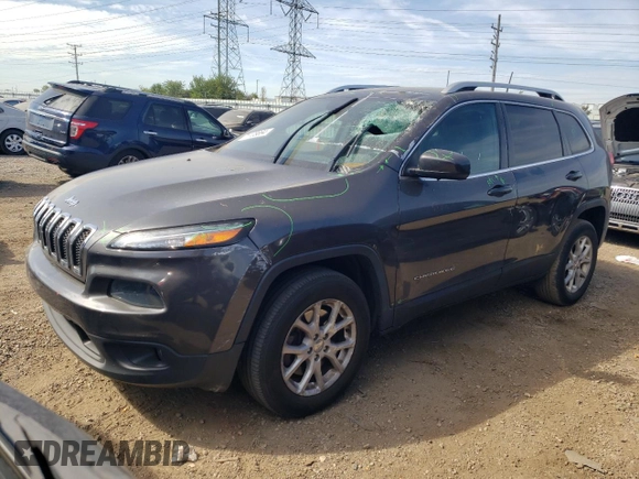 2016 Jeep Cherokee 75th Anniversary with VIN 1C4PJMCB9GW215318, listed as a Copart auction lot 71108894 with 95,519 mi miles and Salvage Title. Bid and sale history available at carsss.com. Image 1.