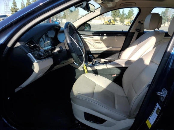 2012 BMW 5 Series 528i with VIN WBAXG5C52CDW66415, listed as a Copart auction lot 51549225 with 150,453 mi miles and Clean Title. Bid and sale history available at carsss.com. Image 7.