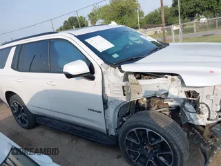 2022 Chevrolet Tahoe RST with VIN 1GNSCRKDXNR127062, listed as a IAAI auction lot 42377837 with 25,785 mi miles and . Bid and sale history available at DreamBid. Image 14.