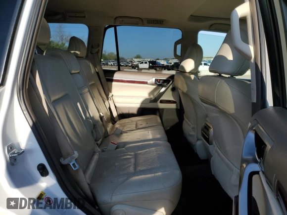2011 Lexus GX 460 Premium with VIN JTJJM7FX2B5027421, listed as a Copart auction lot 52097425 with 210,362 mi miles and Salvage title. Bid and sale history available at DreamBid. Image 12.