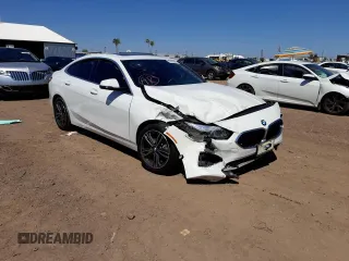 2021 BMW 2 Series 228i with VIN WBA53AK07M7H49603, listed as a Copart auction lot 59159812 with 22,174 mi miles. Bid and sale history available at carsss.com. Image 1.