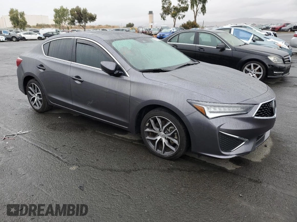 2022 Acura ILX Premium with VIN 19UDE2F73NA003786, listed as a Copart auction lot 80164114 with 35,228 mi miles and Salvage Title. Bid and sale history available at DreamBid. Image 4.
