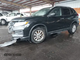 2018 Nissan Rogue SV with VIN KNMAT2MV8JP597520, listed as a IAAI auction lot 41963674 with 125,047 mi miles. Bid and sale history available at carsss.com. Image 2.