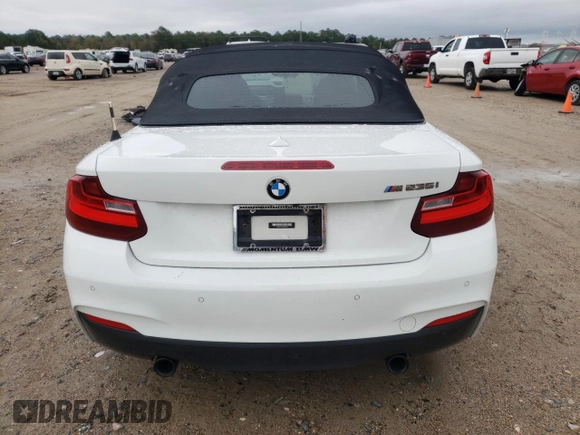 2016 BMW 2 Series M235i with VIN WBA1M1C50GV394616, listed as a Copart auction lot 68617742 with 71,362 mi miles and . Bid and sale history available at carsss.com. Image 6.