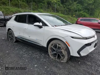 2024 Chevrolet Equinox EV LT z VIN 3GN7DLRP1RS260215, wystawiony jako Copart lot #56477025 z przebiegiem 7370 mil mil oraz Szkody całkowita. Historia ofert i sprzedaży dostępna na DreamBid. Obrazek 4.