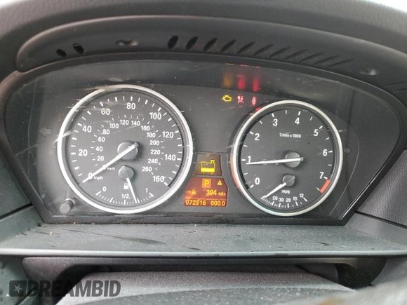 2008 BMW 5 Series 528i with VIN WBANU53588C112681, listed as a Copart auction lot 53535085 with 72,316 mi miles and Salvage Title. Bid and sale history available at carsss.com. Image 9.