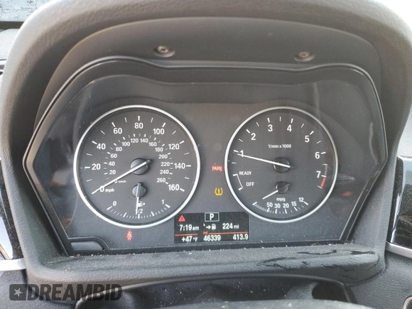 2018 BMW X1 xDrive28i with VIN WBXHT3C32J5K29918, listed as a Copart auction lot 52741805 with 46,339 mi miles and Salvage Title. Bid and sale history available at carsss.com. Image 9.