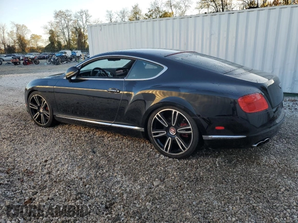 2013 Bentley Continental GT with VIN SCBFT7ZAXDC081537, listed as a Copart auction lot 77930564 with 31,107 mi miles and Salvage Title. Bid and sale history available at DreamBid. Image 2.