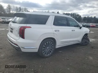 2023 Hyundai Palisade Limited z VIN KM8R5DGE7PU533771, wystawiony jako Copart lot #46678495 z przebiegiem 58 635 mil mil oraz Szkoda całkowita • Salvage title. Historia ofert i sprzedaży dostępna na DreamBid. Obrazek 3.