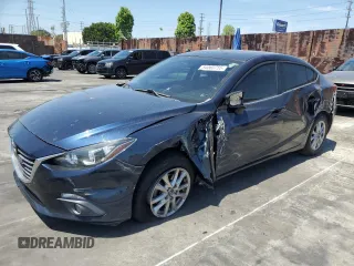 2015 Mazda 3 i Grand Touring with VIN 3MZBM1W7XFM135576, listed as a Copart auction lot 54060755 with 137,374 mi miles and Salvage title. Bid and sale history available at DreamBid. Image 1.