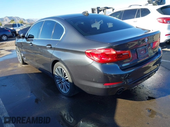 2017 BMW 5 Series 530i with VIN WBAJA5C39HG894097, listed as a IAAI auction lot 41856998 with 89,329 mi miles and . Bid and sale history available at carsss.com. Image 3.