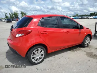 2013 Mazda 2 Sport with VIN JM1DE1KY3D0170077, listed as a Copart auction lot 71155064 with 115,714 mi miles and Salvage Title. Bid and sale history available at carsss.com. Image 3.