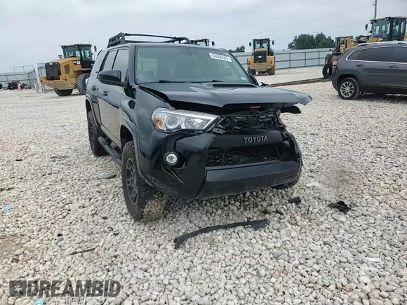 2019 Toyota 4Runner SR5 with VIN JTEBU5JR6K5721383, listed as a Copart auction lot 59556525 with 82,108 mi miles and Salvage title. Bid and sale history available at DreamBid. Image 15.