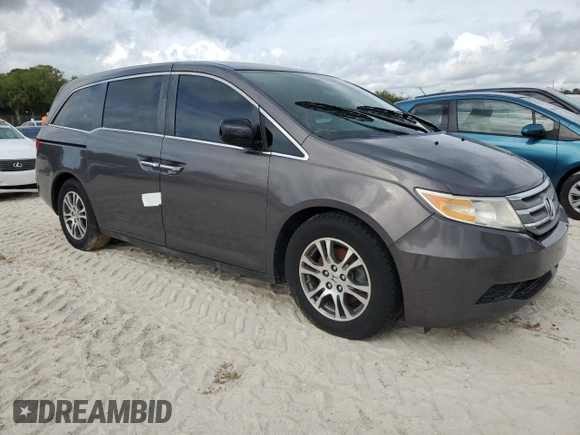 2013 Honda Odyssey EX z VIN 5FNRL5H4XDB077730, wystawiony jako Copart lot #74888294 z przebiegiem Nie podano mil oraz Szkoda całkowita • Salvage title. Historia ofert i sprzedaży dostępna na DreamBid. Obrazek 4.