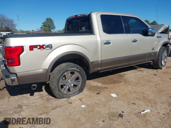 2018 Ford F-150 XL with VIN 1FTEW1EG8JFB27481, listed as a IAAI auction lot 41212463 with 62,473 mi miles and . Bid and sale history available at DreamBid. Image 4.