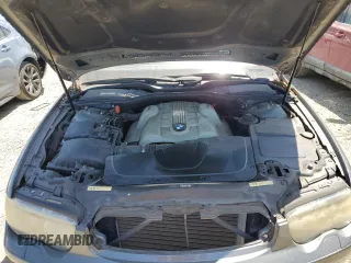 2005 BMW 7 Series with VIN WBAGL63545DP74927, listed as a Copart auction lot 58099475 with 81,387 mi miles and Clean title. Bid and sale history available at DreamBid. Image 11.