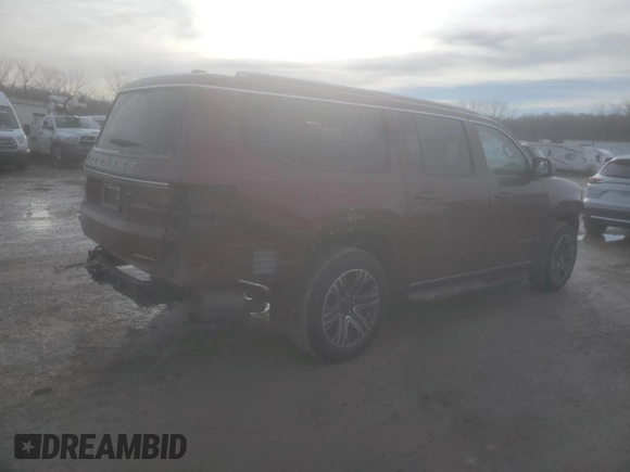 2023 Jeep Wagoneer Series II с VIN 1C4SJSBP8PS543932, выставлен на аукционе Copart как лот 43590285 с пробегом 26 736 миль миль и Списание • Salvage title. История ставок и продаж доступна на DreamBid. Изображение 3.