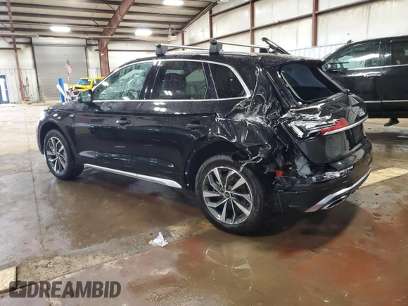 2023 Audi Q5 S line Premium Plus z VIN WA1EAAFY0P2012471, wystawiony jako Copart lot #46834795 z przebiegiem 37 811 mil mil oraz Nie do naprawy. Historia ofert i sprzedaży dostępna na DreamBid. Obrazek 2.