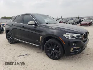 2017 BMW X6 xDrive35i with VIN 5UXKU2C52H0N85089, listed as a Copart auction lot 56287473 with 0 mi miles. Bid and sale history available at carsss.com. Image 4.