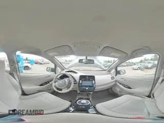 2015 Nissan LEAF SV with VIN 1N4AZ0CP5FC307552, listed as a Copart auction lot 56620624 with 40,007 mi miles and Salvage Title. Bid and sale history available at carsss.com. Image 12.