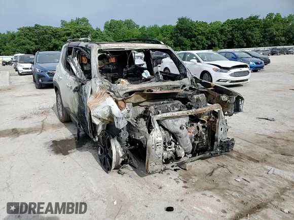 2016 Jeep Renegade Limited with VIN ZACCJADT5GPD31780, listed as a Copart auction lot 56973555 with Not provided miles and Non repairable. Bid and sale history available at DreamBid. Image 14.