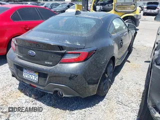 2024 Subaru BRZ Limited with VIN JF1ZDBE19R9702728, listed as a IAAI auction lot 42141188 with 1,235 mi miles and . Bid and sale history available at DreamBid. Image 4.
