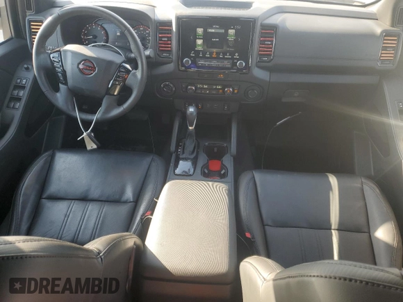 2022 Nissan Frontier SV with VIN 1N6ED1EK5NN615256, listed as a Copart auction lot 53124975 with 29,745 mi miles and Salvage title. Bid and sale history available at DreamBid. Image 8.