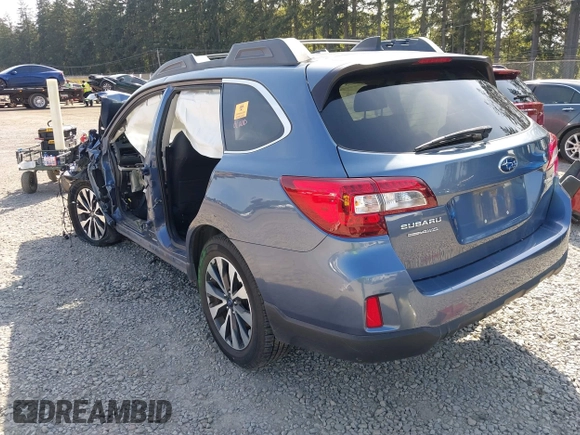 2017 Subaru Outback Limited z VIN 4S4BSAKC5H3412758, wystawiony jako IAAI lot #42098396 z przebiegiem Nie podano mil oraz . Historia ofert i sprzedaży dostępna na DreamBid. Obrazek 3.