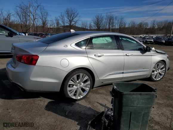 2014 Chevrolet Impala LTZ with VIN 2G1155S38E9317699, listed as a Copart auction lot 50890645 with 47,461 mi miles and Salvage Title. Bid and sale history available at carsss.com. Image 3.