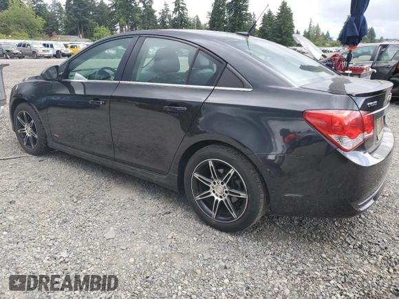 2014 Chevrolet Cruze 2LT with VIN 1G1PE5SB2E7364598, listed as a Copart auction lot 61970575 with 150,937 mi miles and Salvage title. Bid and sale history available at DreamBid. Image 2.