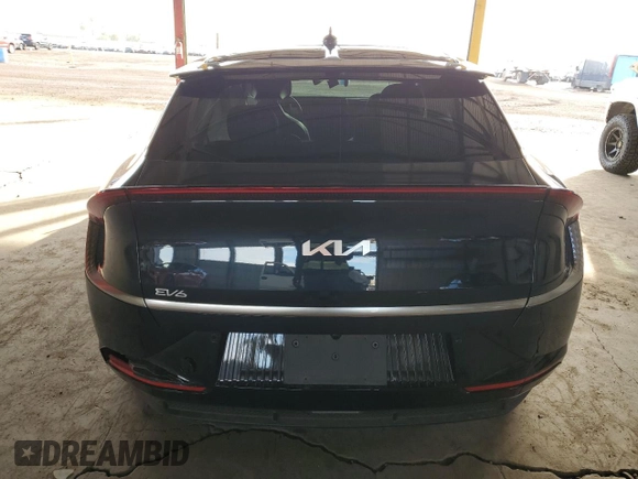 2024 Kia EV6 Wind with VIN KNDC3DLC0R5180663, listed as a Copart auction lot 78873974 with 15,247 mi miles and Salvage Title. Bid and sale history available at carsss.com. Image 6.