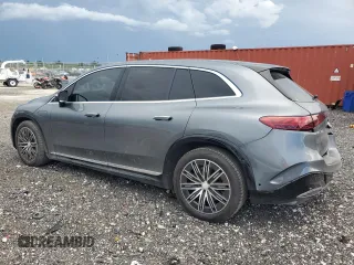 2023 Mercedes-Benz EQS with VIN 4JGDM4EB3PA002378, listed as a Copart auction lot 63728344 with 14,816 mi miles and Salvage Title. Bid and sale history available at carsss.com. Image 2.