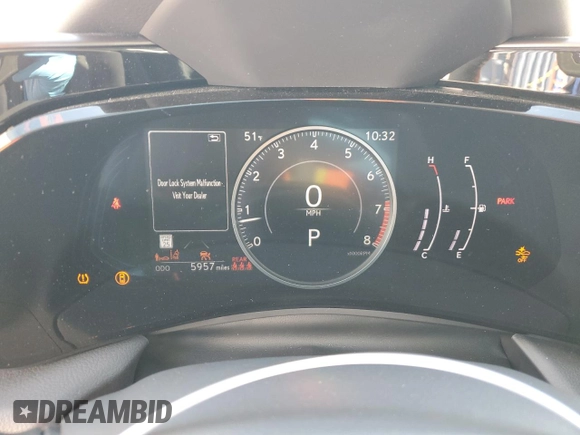 2024 Lexus NX 250 с VIN 2T2ADCEZ7RC005048, выставлен на аукционе Copart как лот 46881045 с пробегом 5 957 миль миль и Списание • Salvage title. История ставок и продаж доступна на DreamBid. Изображение 9.