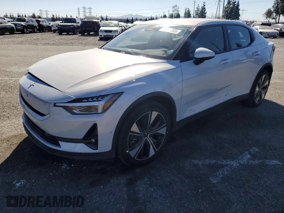 2024 Polestar 2 z VIN YSMFD3KA7RL216675, wystawiony jako Copart lot #88307095 z przebiegiem 5 500 mil mil oraz Szkoda całkowita • Salvage title. Historia ofert i sprzedaży dostępna na DreamBid. Obrazek 1.