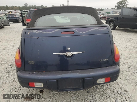 2005 Chrysler PT Cruiser Touring with VIN 3C3EY55E45T297675, listed as a Copart auction lot 75301374 with Not Provided miles and Salvage Title. Bid and sale history available at DreamBid. Image 6.