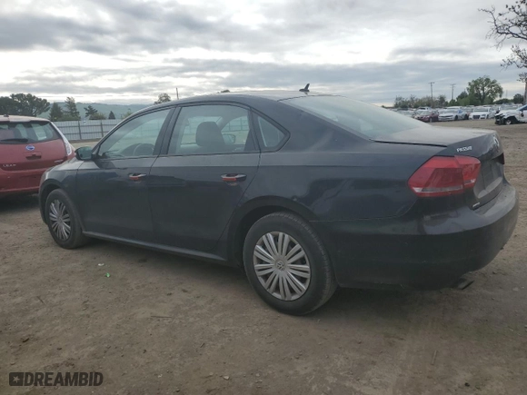 2015 Volkswagen Passat 1.8T S with VIN 1VWAT7A36FC076629, listed as a Copart auction lot 51547755 with 275,959 mi miles and Salvage Title. Bid and sale history available at carsss.com. Image 2.
