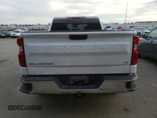 2023 Chevrolet Silverado 1500 LT with VIN 3GCUDDED0PG345351, listed as a Copart auction lot 47792515 with 42,411 mi miles and Salvage Title. Bid and sale history available at carsss.com. Image 6.