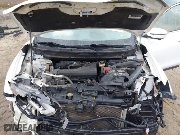 2017 Nissan Rogue SV with VIN KNMAT2MTXHP513920, listed as a IAAI auction lot 40800668 with 105,460 mi miles. Bid and sale history available at carsss.com. Image 10.
