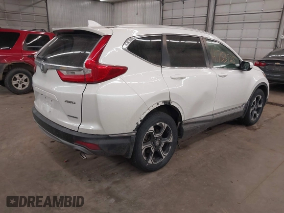 2017 Honda CR-V Touring with VIN 2HKRW2H94HH685350, listed as a IAAI auction lot 41753725 with 75,749 mi miles. Bid and sale history available at carsss.com. Image 4.