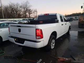 2018 Ram 1500 Express with VIN 1C6RR7FT8JS281405, listed as a Copart auction lot 70197522 with 69,344 mi miles and Salvage title. Bid and sale history available at DreamBid. Image 3.