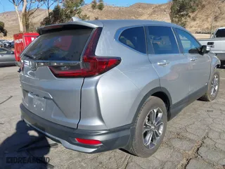 2021 Honda CR-V EX with VIN 2HKRW1H56MH420768, listed as a IAAI auction lot 41398106 with 27,188 mi miles. Bid and sale history available at carsss.com. Image 4.